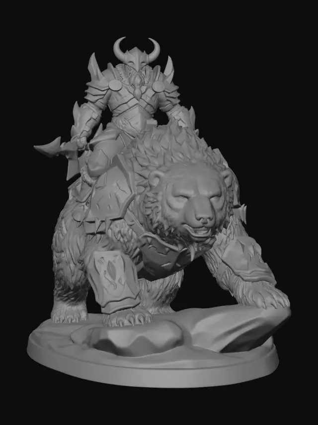 3D model for Frostbound Warlord on Icebear