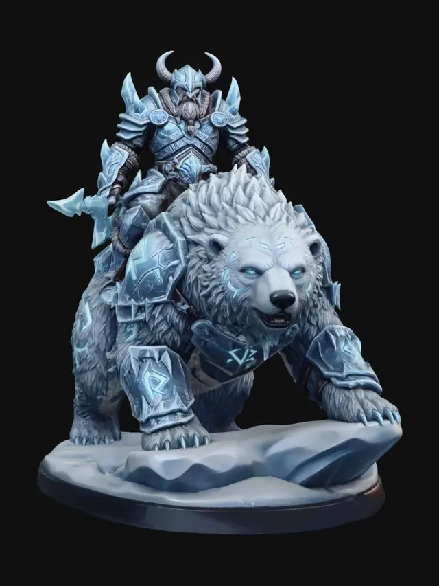 3D model for Frostbound Warlord on Icebear
