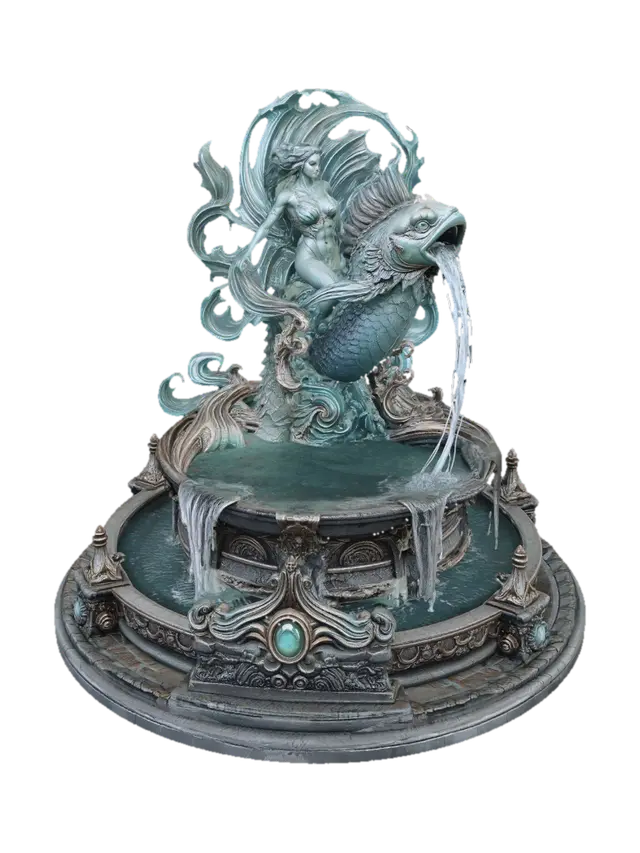 Modello 3D Azure Tide Empress - Cg, generato dall’IA