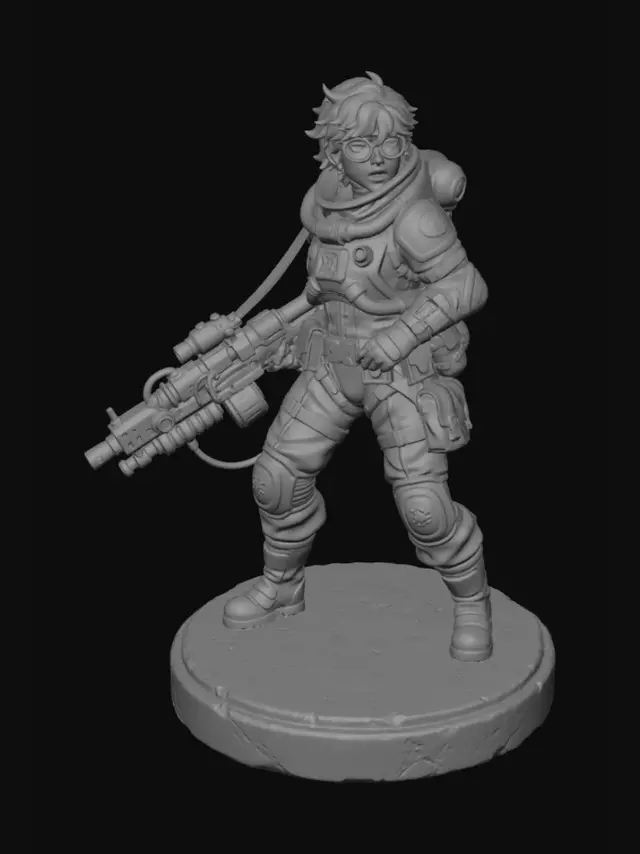 3D model for Biohazard Ranger