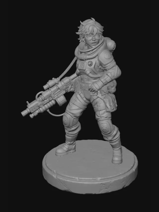 3D model for Biohazard Ranger