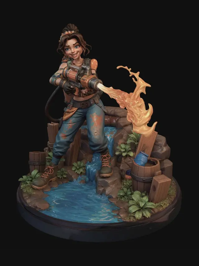3D model for Flamebound Explorer