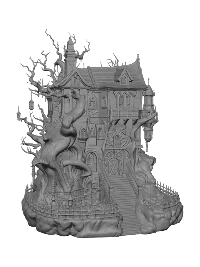 3D model for Emerald Lantern Manor