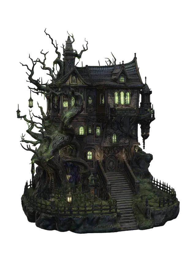 3D model for Emerald Lantern Manor