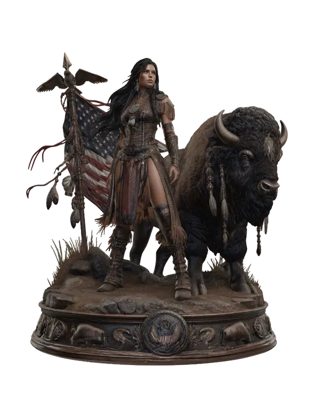 3D model for Banner Bearer of the Plains