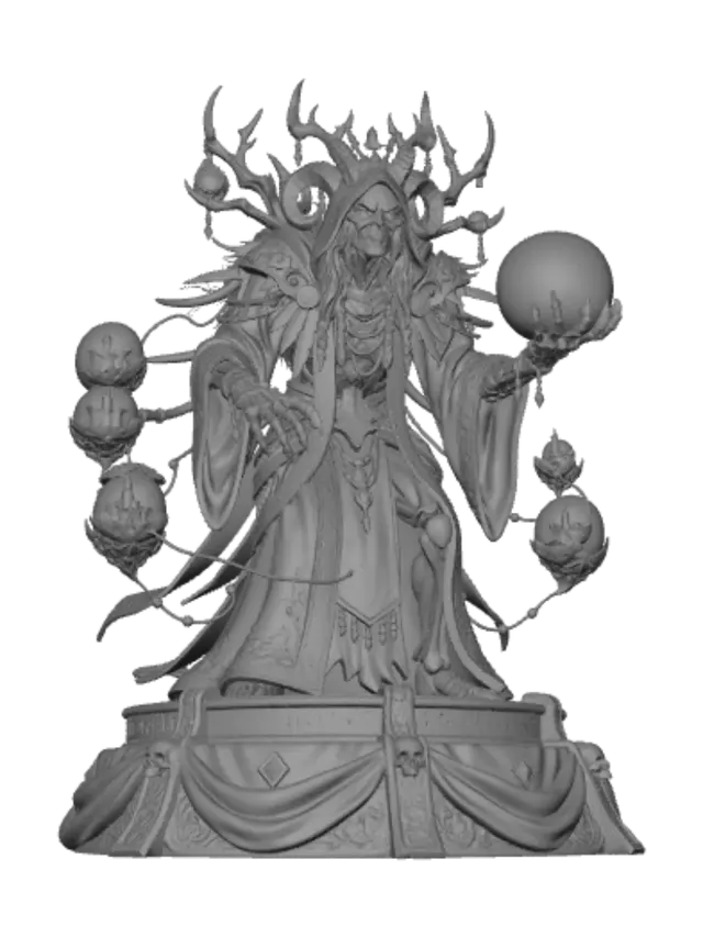 3D model for Celestial Orbweaver