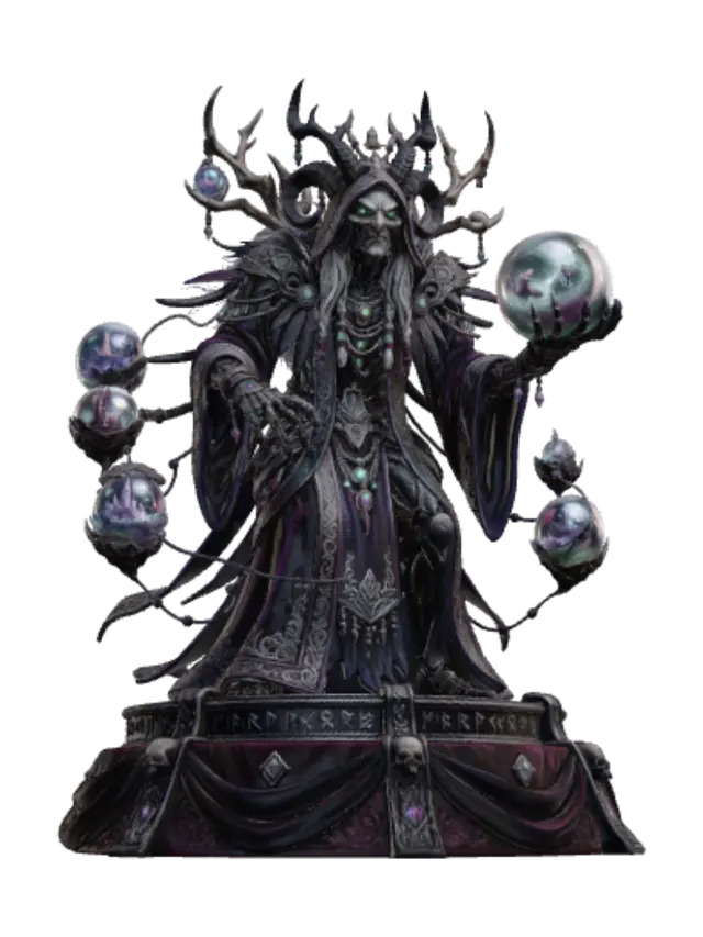 3D model for Celestial Orbweaver