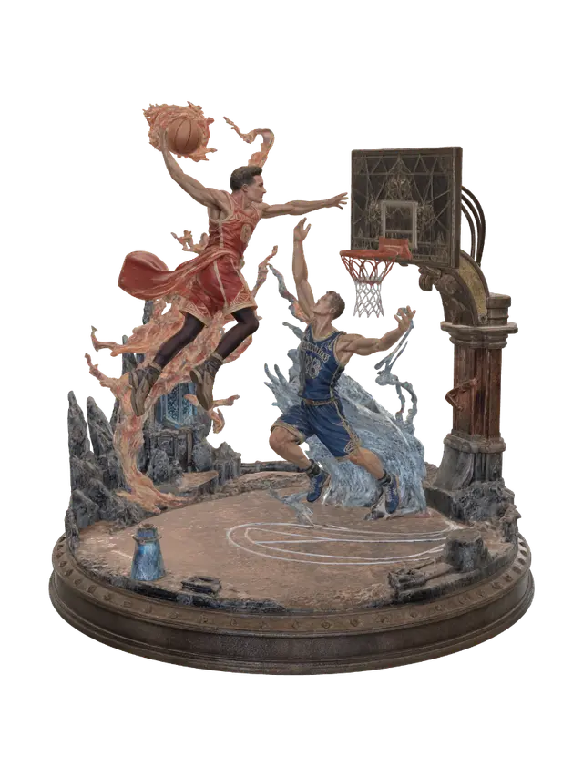 3D model for Fire and Ice Dunk Duel