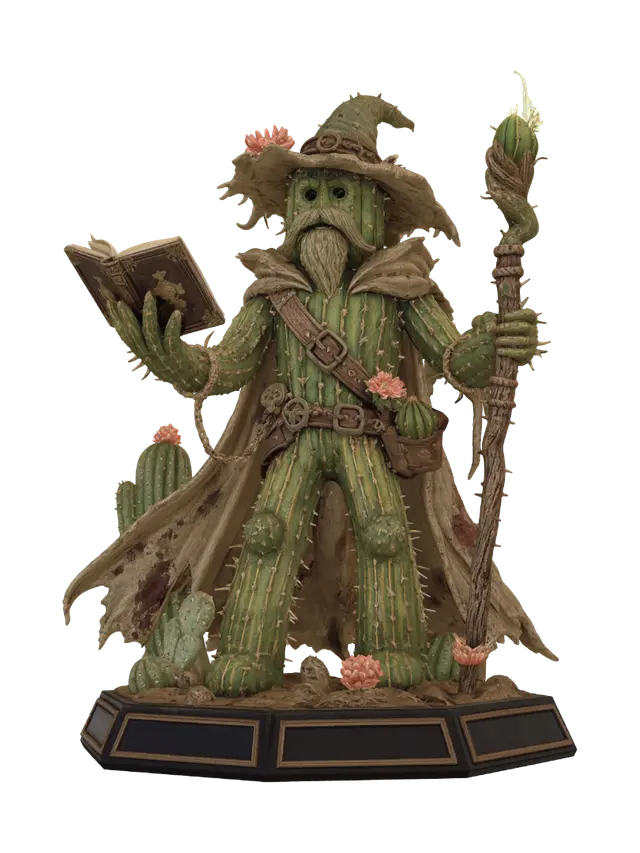 3D model for Cactus Conjuror