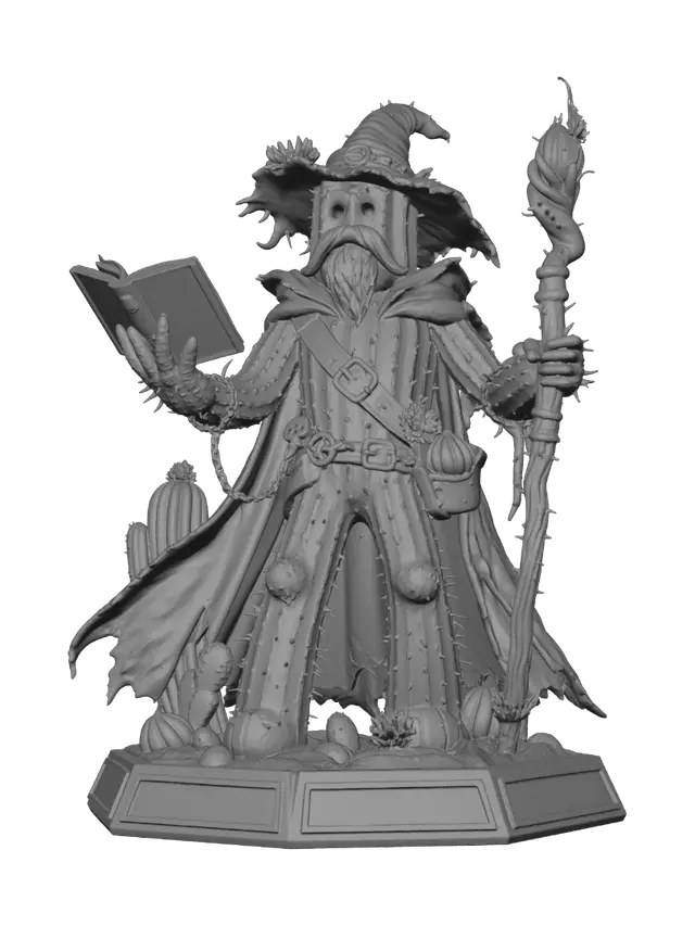 3D model for Cactus Conjuror