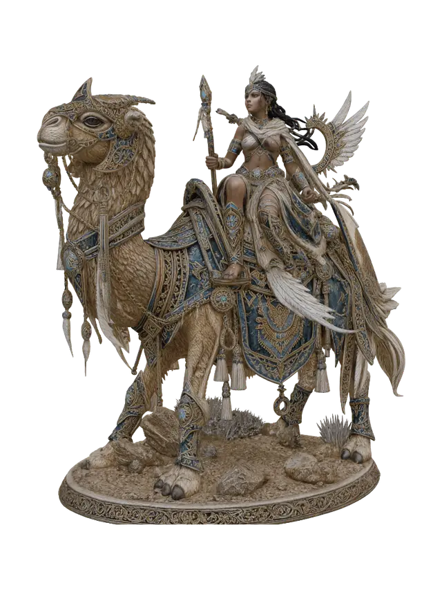 3D model for Empress of the Golden Camel