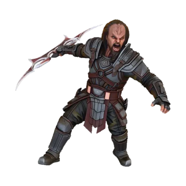 3D model for Klimgon warrior