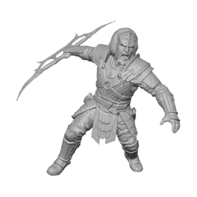 3D model for fantasy+warrior+3d+model+klingon
