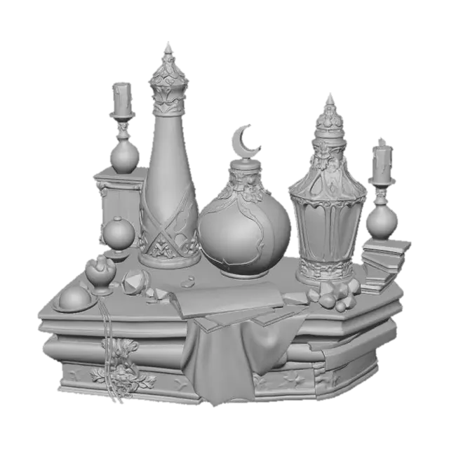 3D model for Celestial Alchemy