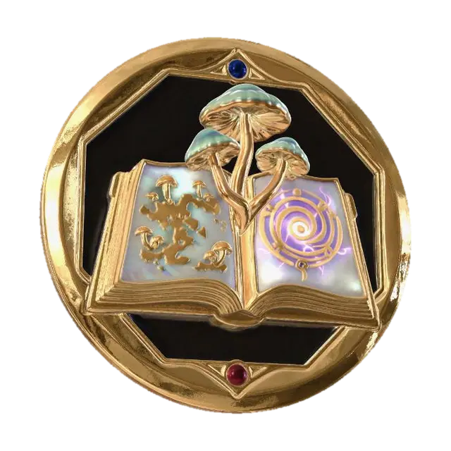 3D model for Mushroom Atlas Emblem