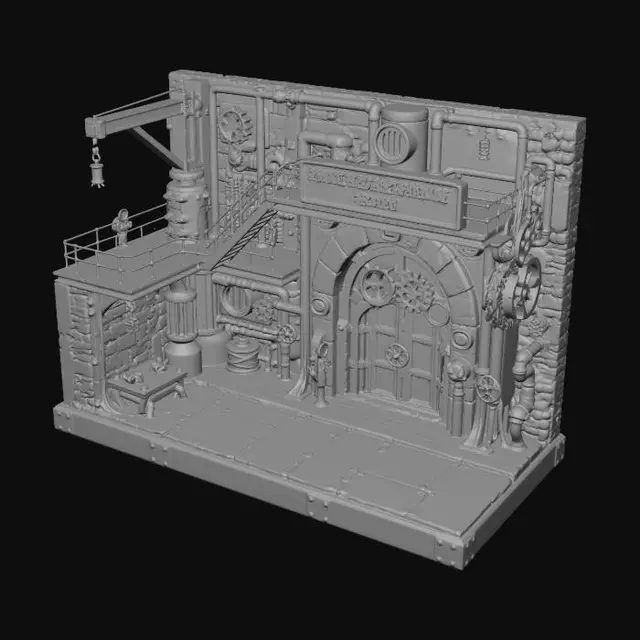 3D model for Dampfwerk-Distrikt Sektor 7
