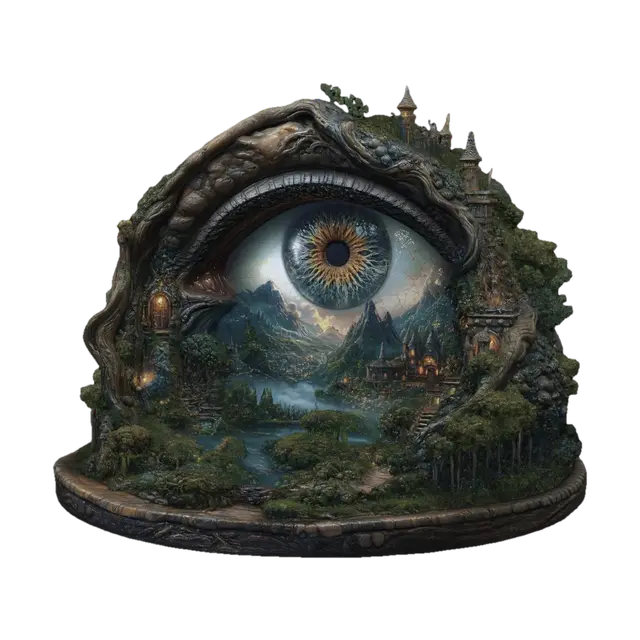 3D model for Magic Eye Diorama