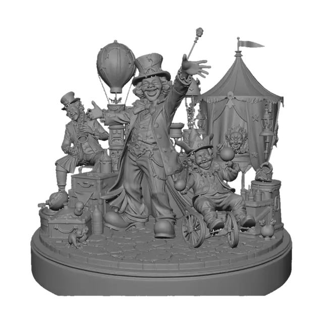 3D model for The Grand Circus Parade