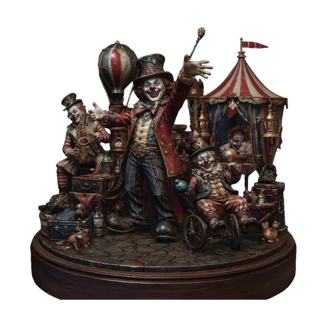 3D model for The Grand Circus Parade
