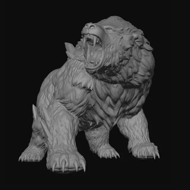 3D model for Glacial Fury