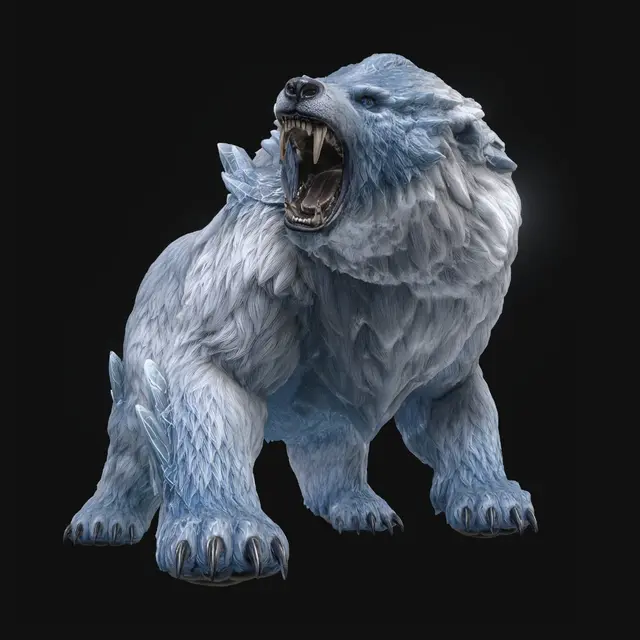 3D model for Glacial Fury