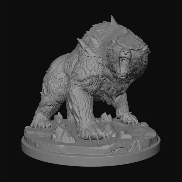 3D model for Glacial Fury