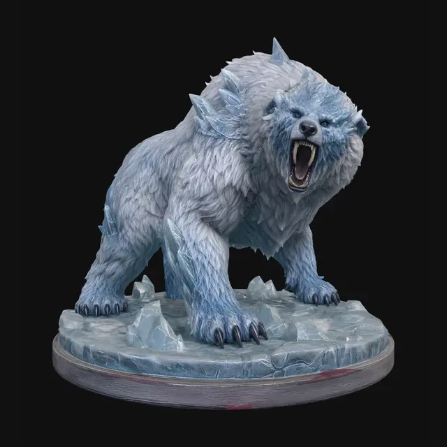 3D model for Glacial Fury