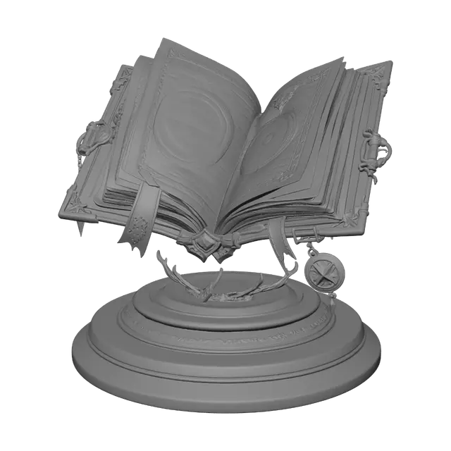 3D model for Celestial Grimoire
