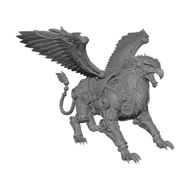 3D model for Clockwork Griffin