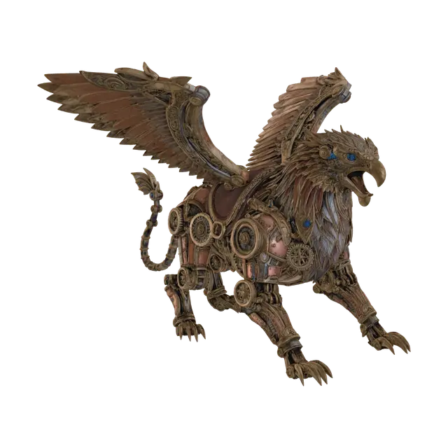 3D model for Clockwork Griffin