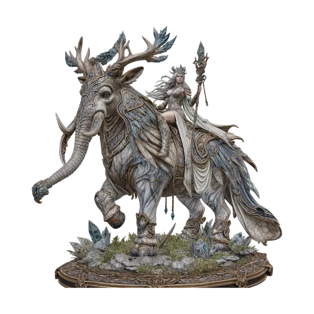 3D model for Ice Queen on the Crystal Elephant