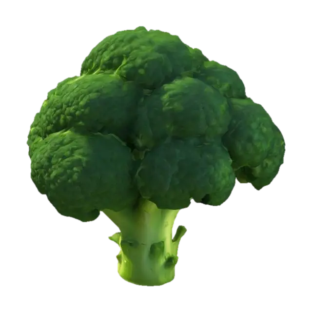 Romanesco broccoli - Vegetable 3D model, vytvořený pomocí AI