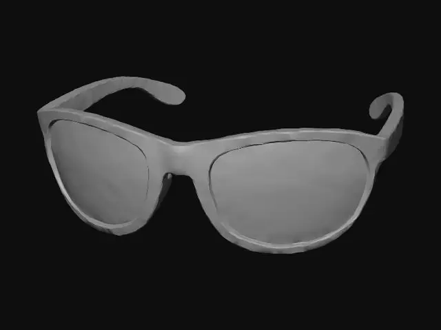 3D model for Low-poly 3D sunglasses, black lenses, galaxy colored frame with purple blue and pink nebula effect, symmetrical, Roblox UGC accessory, game-ready, under 4000 triangles no face, no head, no human, isolated eyewear