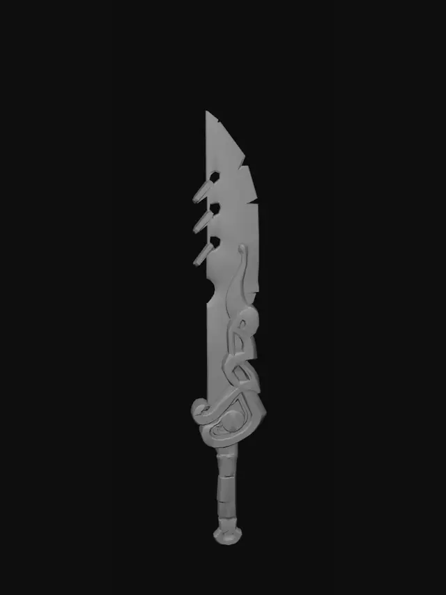 3D model for Frostbound Blade