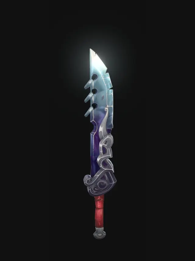 3D model for Frostbound Blade