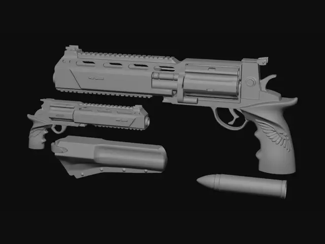 3D model for Winged Tempest Revolver