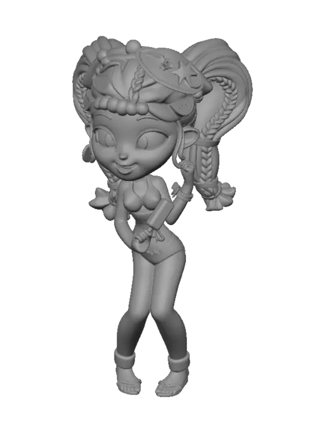 3D model for Rainbow Beach Sunset