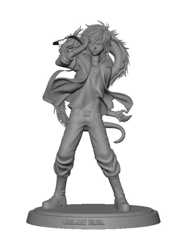 3D model for Azure Dragon Rider