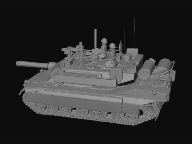 3D model for Desert Tank Patrol