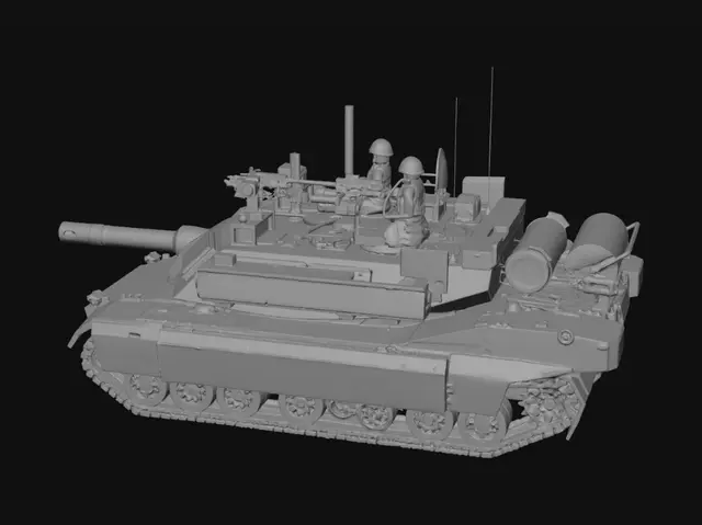 3D model for Desert Tank Patrol