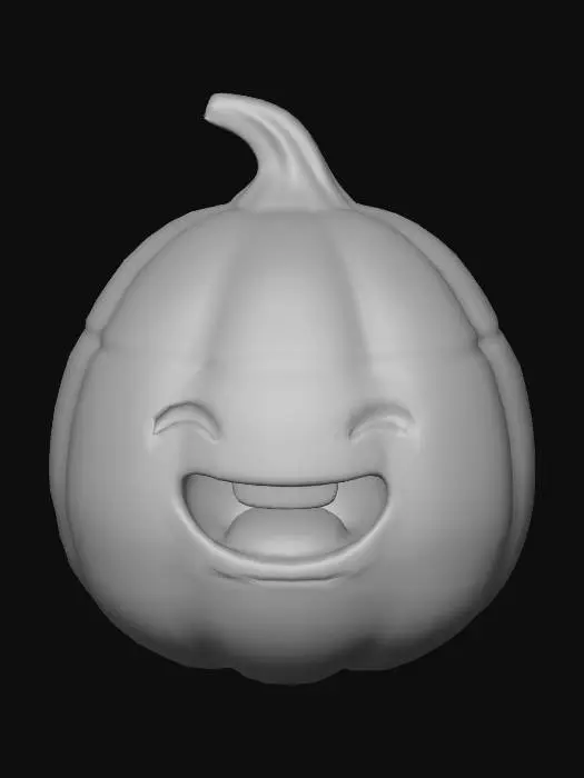 3D model for Candy Pumpkin Smile, #Halloween2025#
