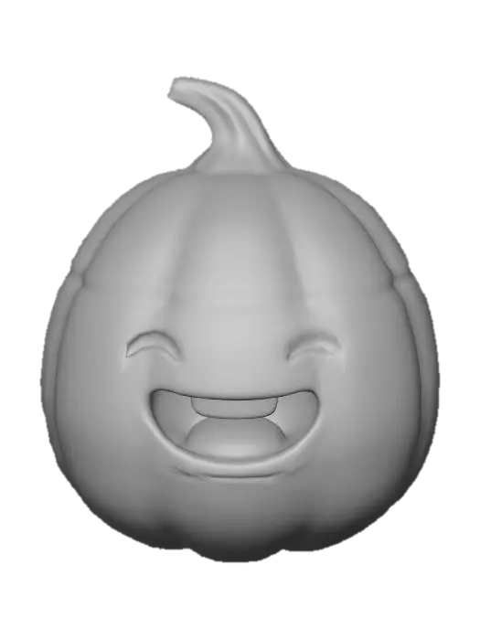 3D model for Candy Pumpkin Smile, #Halloween2025#