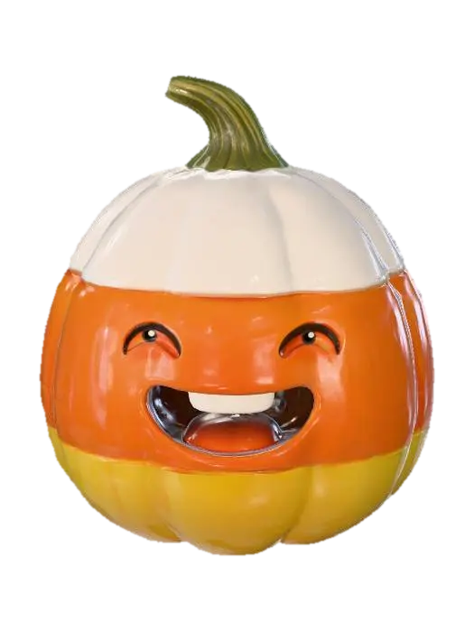 3D model for Candy Pumpkin Smile, #Halloween2025#
