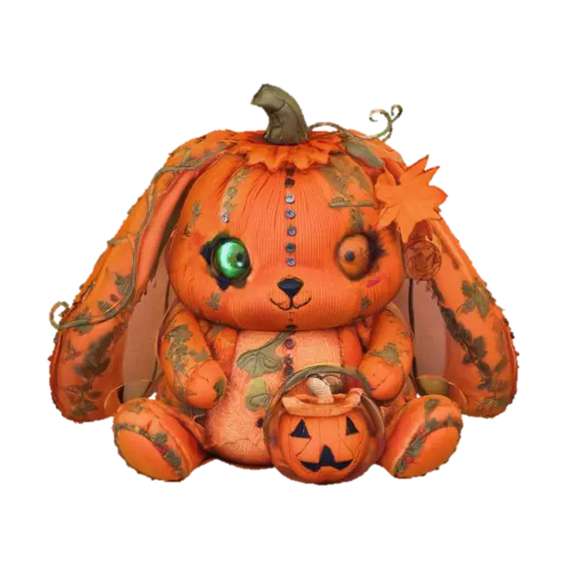 3D model for Pumpkin Patch Bunny, #Halloween2025#
