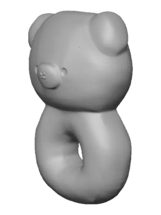 3D model for Teddy Bear Rattle