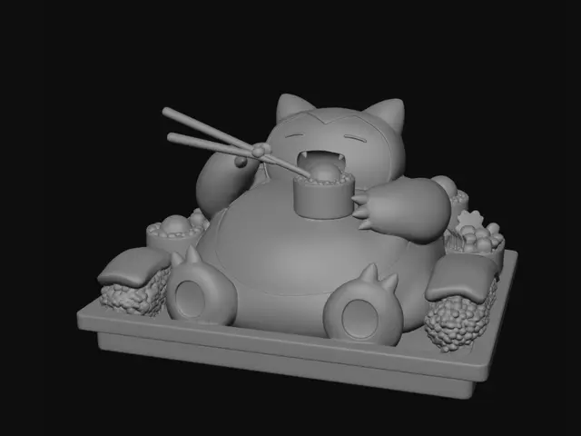 3D model for Sushi Snorlax