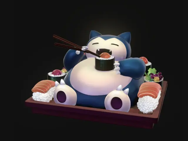 3D model for Sushi Snorlax