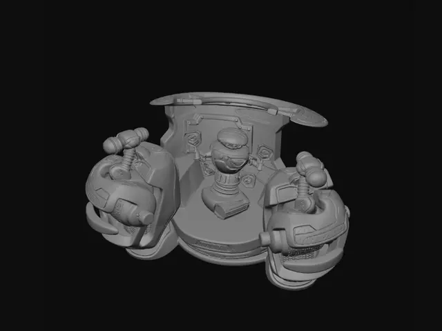 3D model for Neon Lab Commander