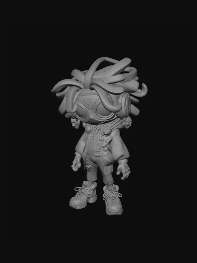 3D model for Neon Nomad