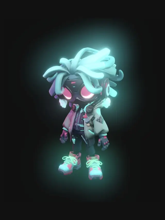 3D model for Neon Nomad